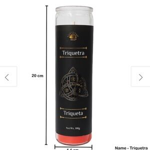 Triquetra candle